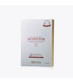 Maska Gold Snail z 24 karatowym złotem- nawilżenie oraz na rozszerzone pory 1 sztuka