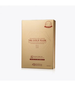 Maska Gold Snail z 24 karatowym złotem- odżywcza i głęboko nawilżająca 1 sztuka